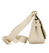 Amberley, &pound;350, Handbags, Cream/Green, Leather, Side view